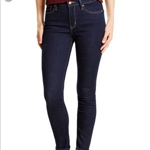 Levi’s 721 high rise skinny jeans (lone wolf)